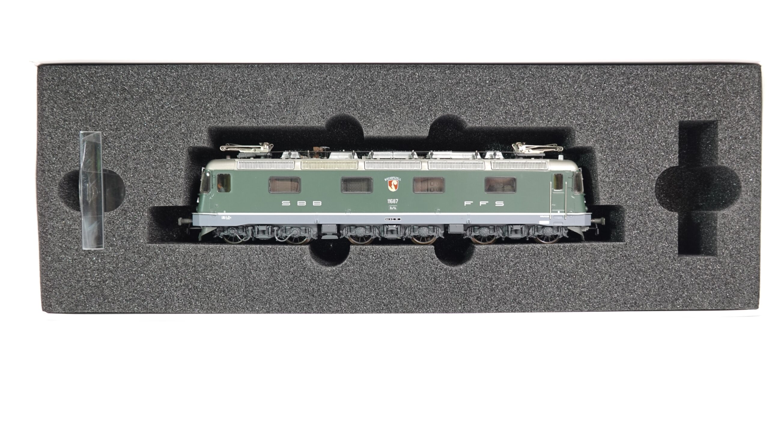 Ersatzeinlage zu HAG H0 SBB Re 6/6 Serie 1 Ersatzeinlage zu HAG H0 SBB Re 6/6 Serie