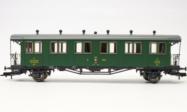 Liliput L334480 H0 SBB Personenwagen 2. Kl