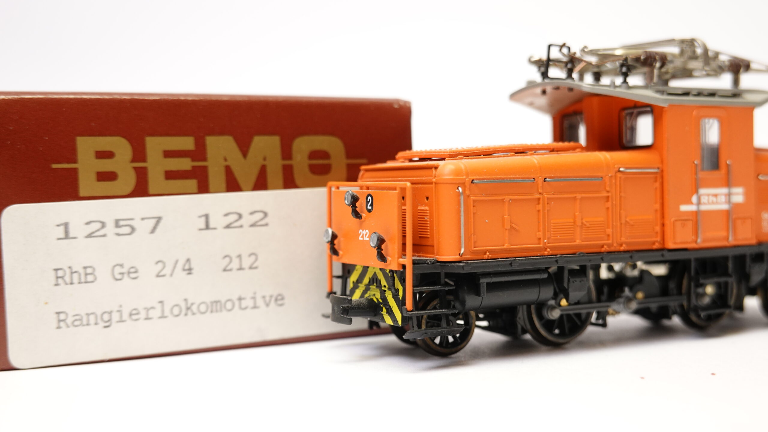 Bemo 1257 122 Spur H0m Rangierlok RhB | Evinka Shop
