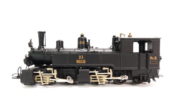 BEMO 1293 123 H0m RhB G 2/2+2/3 23 Maloja Mallet Dampflok Metal Collection | A1822