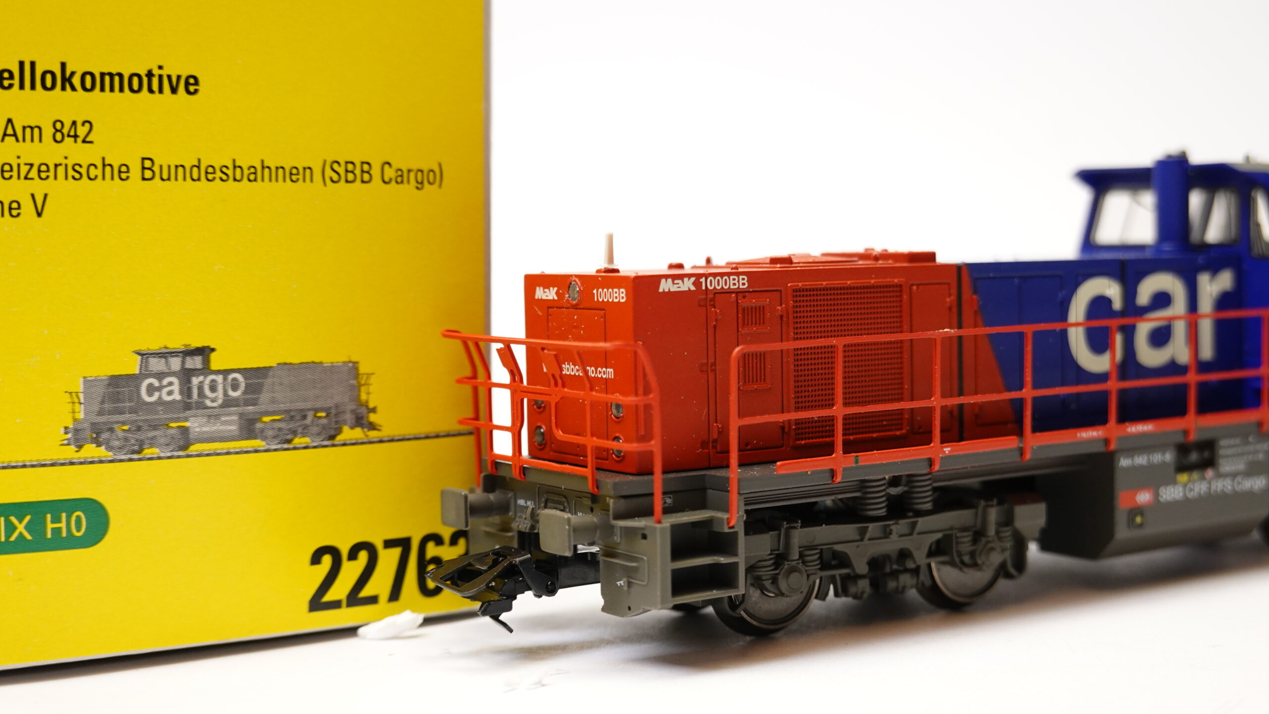 Trix 22763 Spur H0 SBB Diesellok Am 842 2 Trix 22763 Spur H0 SBB Diesellok Am 842 – Bild 2