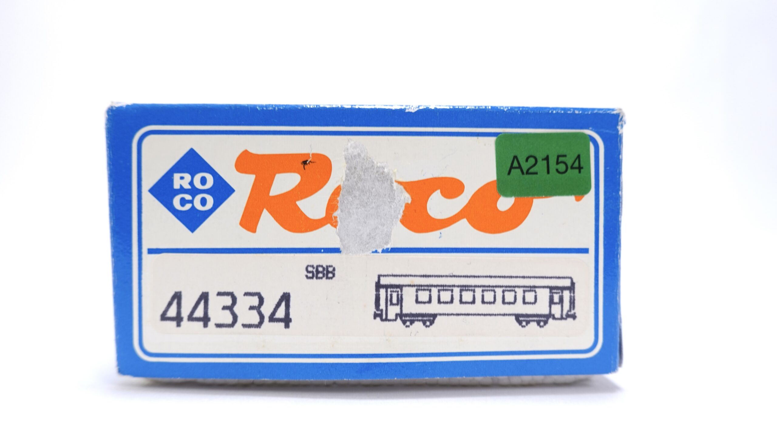 Roco 44334 H0 SBB EW II Gepäckwagen Grün/Grau | A2154 8 Roco 44334 H0 SBB EW II Gepäckwagen Grün/Grau | A2154 – Bild 8
