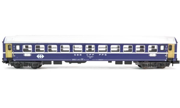 Minitrix 3067 N SBB Liegewagen blau 2. Kl