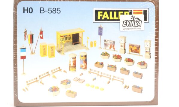 Faller B-585 HO Stadtausschmückung