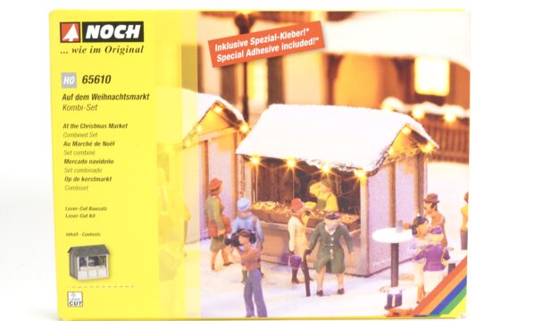 Noch 65610 HO Weihnachtsmarkt