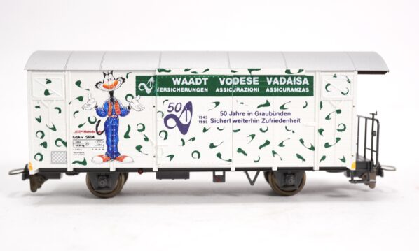 Bemo 2285 134 H0m RhB Güterwagen Waadt