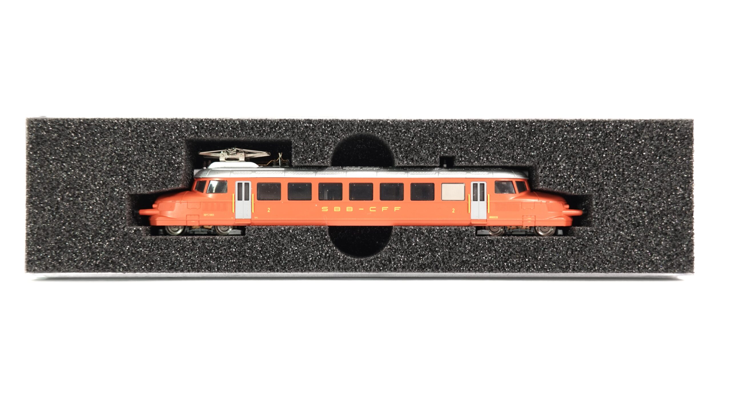 Ersatzeinlage zu Hobbytrain N SBB RBe 2/4 1 Ersatzeinlage zu Hobbytrain N SBB RBe 2/4
