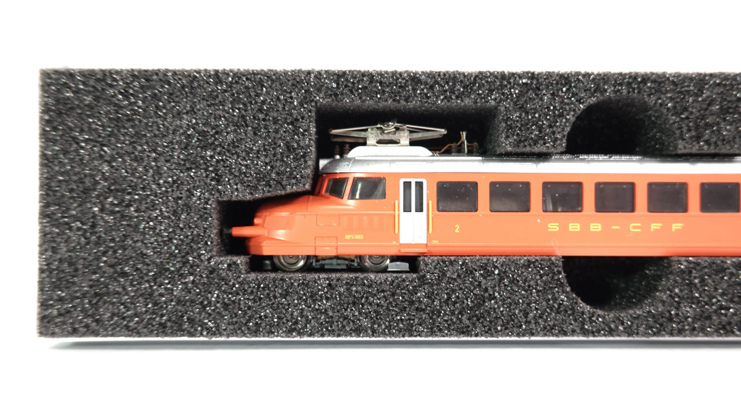 Ersatzeinlage zu Hobbytrain N SBB RBe 2/4 2 Ersatzeinlage zu Hobbytrain N SBB RBe 2/4 – Bild 2