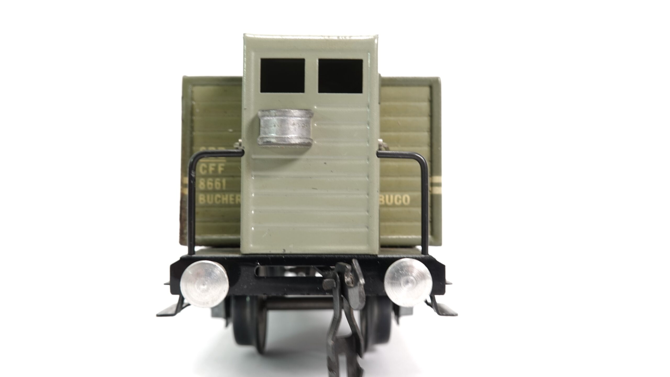 Buco 8661 0 SBB Hochbordwagen L6 grau 3 Buco 8661 0 SBB Hochbordwagen L6 grau – Bild 3