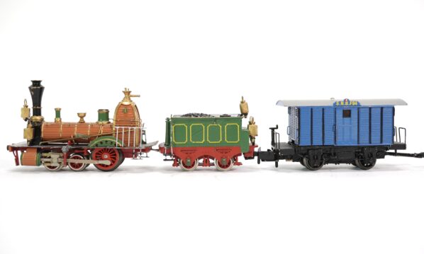 Wabu 505.003 N SNB Set mit Lok und Wagen | 1053