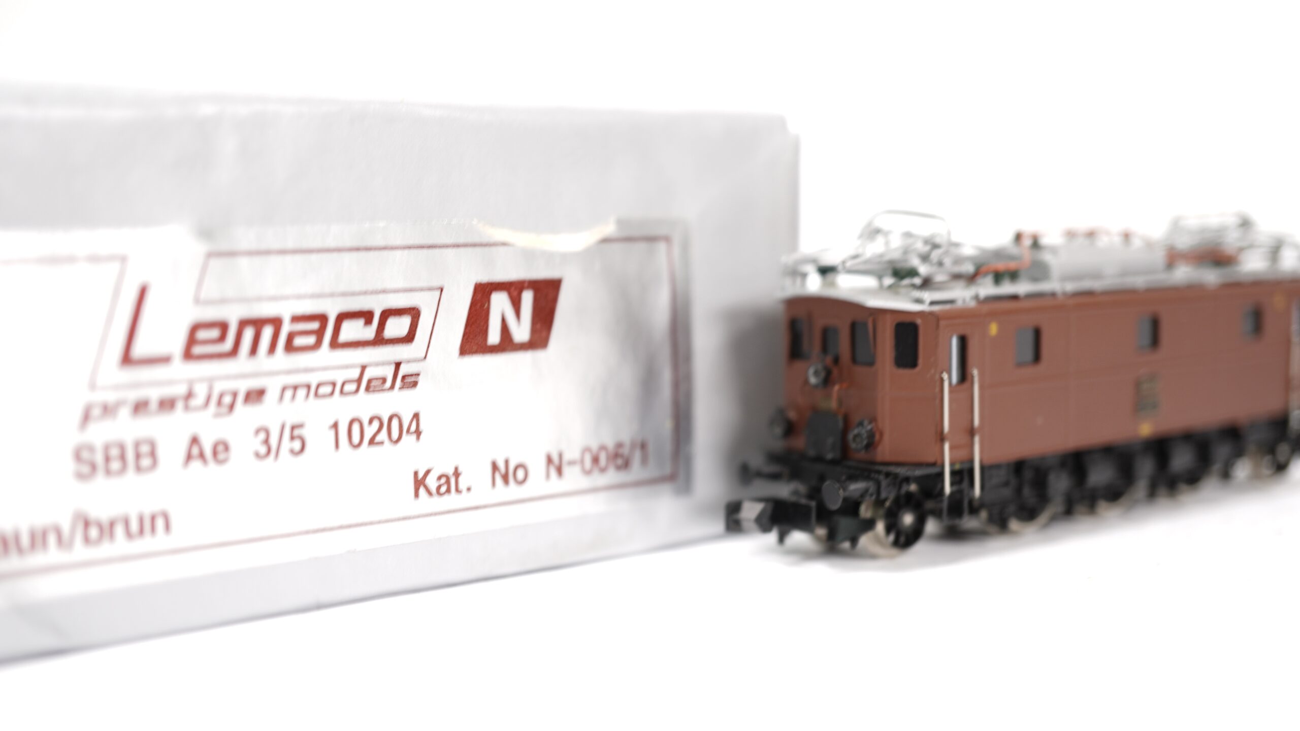 Lemaco N-006/1 SBB Ae 3/5 braun 10204 7 Lemaco N-006/1 SBB Ae 3/5 braun 10204 – Bild 7