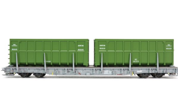 Bemo 2291 114 H0m RhB ACTS Tragwagen | 1175