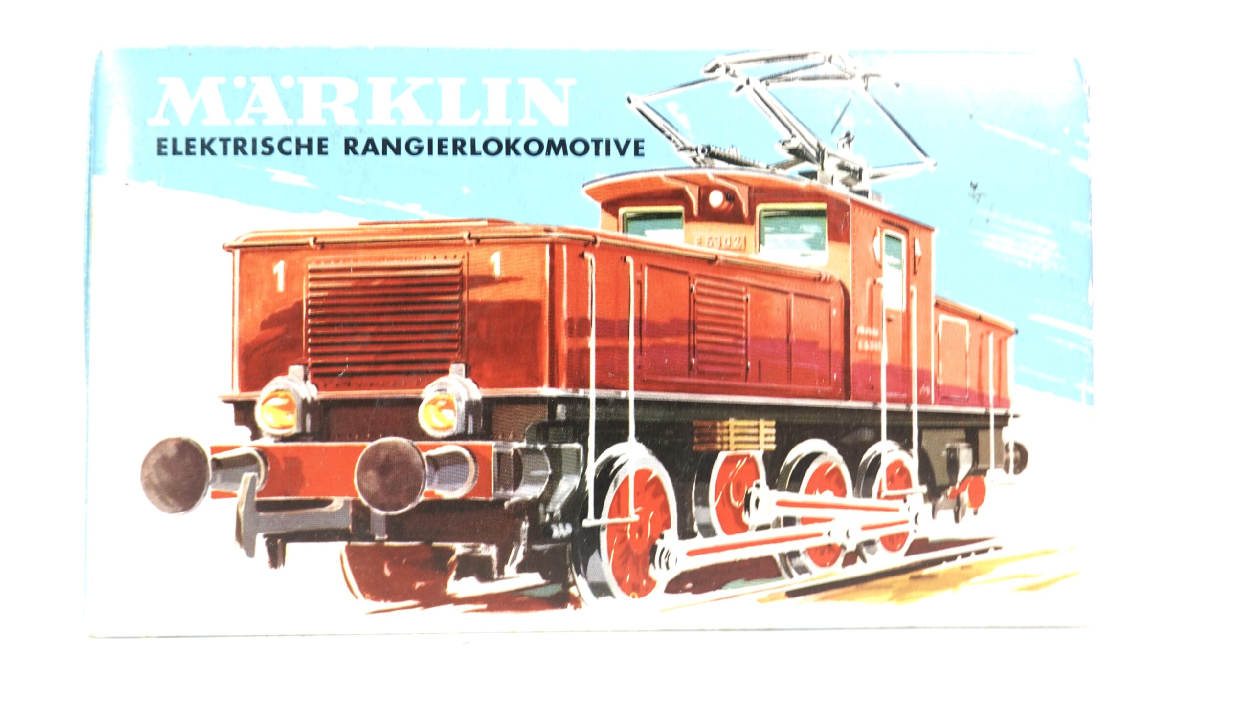 Märklin 3001 H0 Leerkarton BR 63 1 Märklin 3001 H0 Leerkarton BR 63