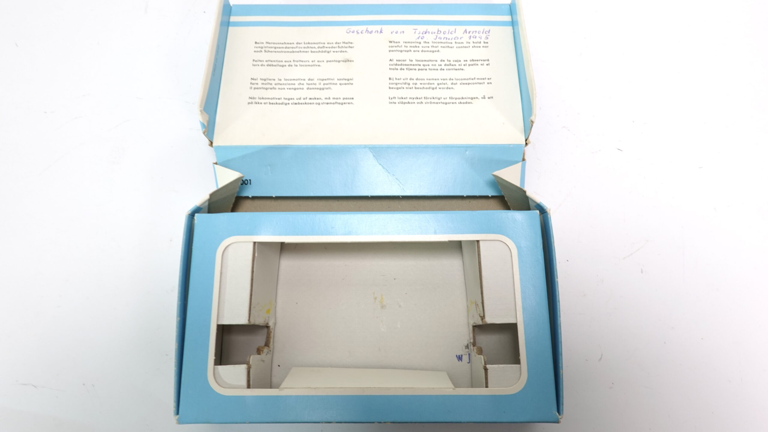 Märklin 3001 H0 Leerkarton BR 63 7 Märklin 3001 H0 Leerkarton BR 63 – Bild 7