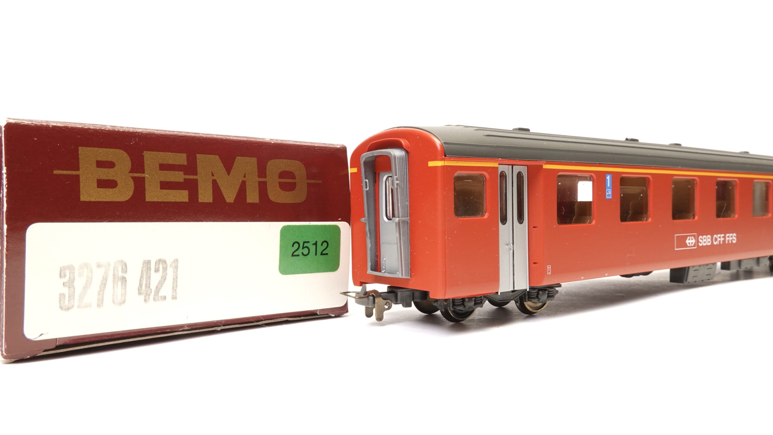 Bemo 3276 421 H0m SBB Personenwagen 1. Kl | 2512 2 Bemo 3276 421 H0m SBB Personenwagen 1. Kl | 2512 – Bild 2