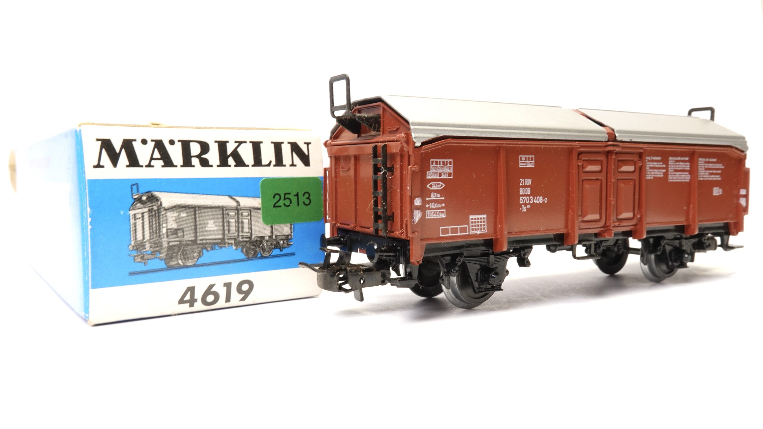 Märklin 4619 H0 DB Schiebedachwagen | 2513 2 Märklin 4619 H0 DB Schiebedachwagen | 2513 – Bild 2