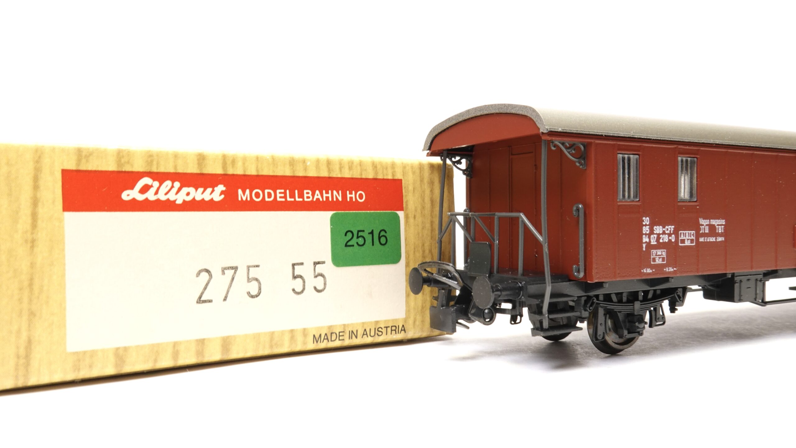 Liliput 27555 H0 SBB Magazinwagen | 2515 2 Liliput 27555 H0 SBB Magazinwagen | 2515 – Bild 2