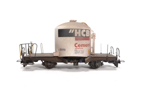 Bemo 8090 H0m RhB Cementsilowagen HCB veraltert