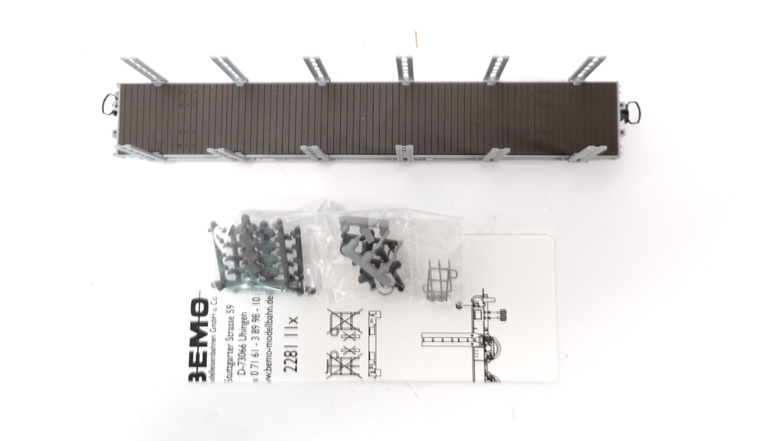 Bemo 2281 110 H0m RhB Rungenwagen 8360 7 Bemo 2281 110 H0m RhB Rungenwagen 8360 – Bild 7