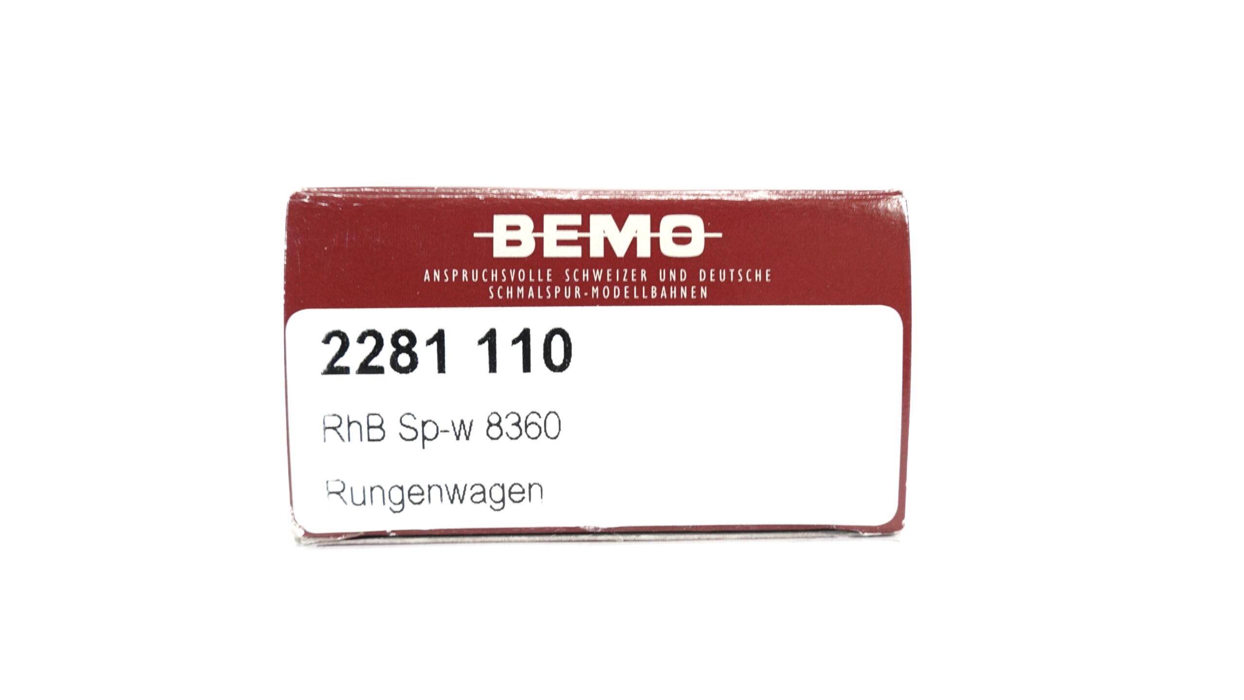 Bemo 2281 110 H0m RhB Rungenwagen 8360 9 Bemo 2281 110 H0m RhB Rungenwagen 8360 – Bild 9