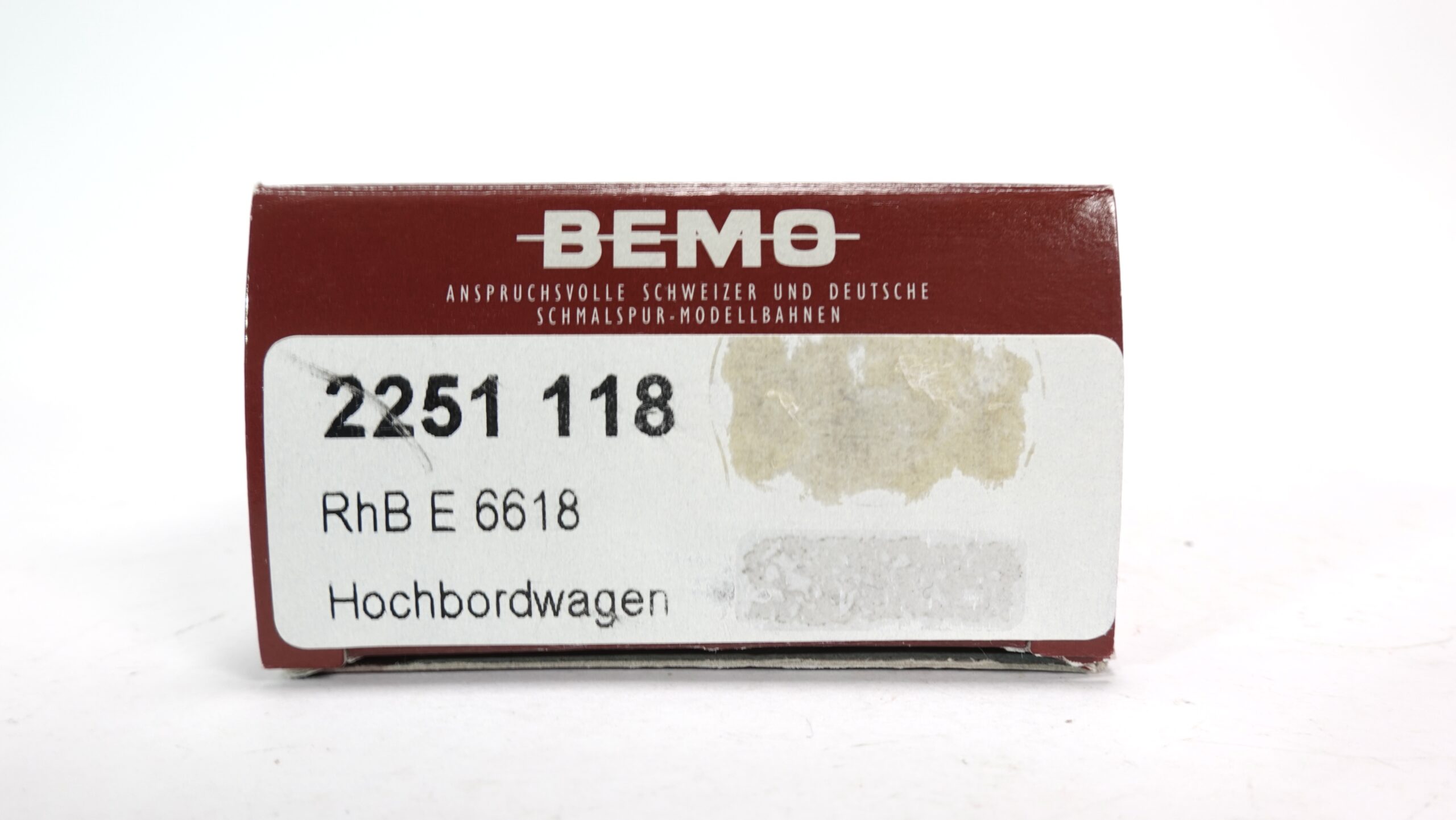 Bemo 2251 118 H0m RhB Hochbordwagen E6618 10 Bemo 2251 118 H0m RhB Hochbordwagen E6618 – Bild 10