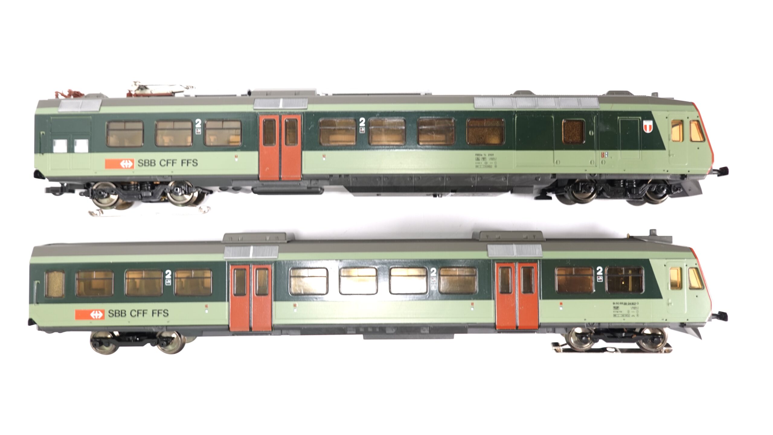 Liliput 14456 H0 SBB NPZ grün Prototyp | 1292 2 Liliput 14456 H0 SBB NPZ grün Prototyp | 1292 – Bild 2