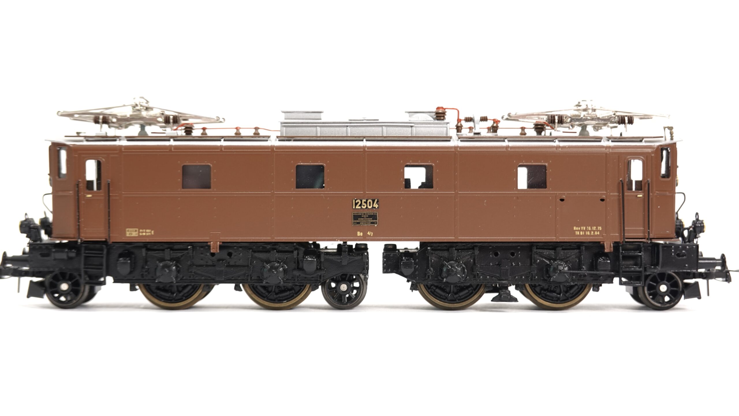 mtr / morep 14D2 H0 SBB Be 4/7 12504 braun digi 12 mtr / morep 14D2 H0 SBB Be 4/7 12504 braun digi – Bild 12