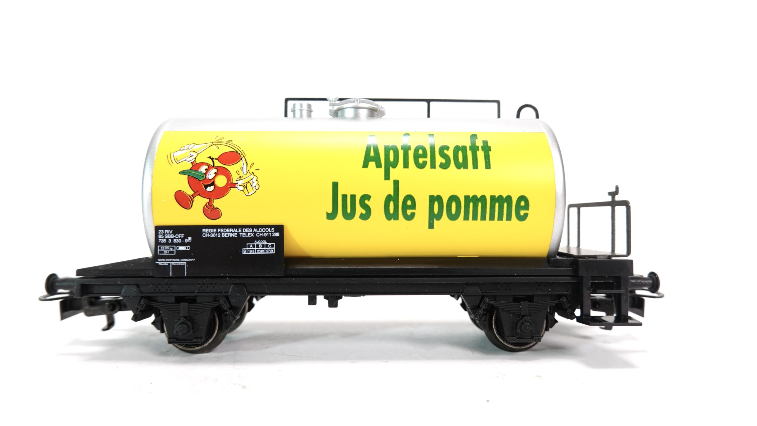 Märklin 4441.4 H0 SBB Kesselwagen Apfelsaft 1 Märklin 4441.4 H0 SBB Kesselwagen Apfelsaft