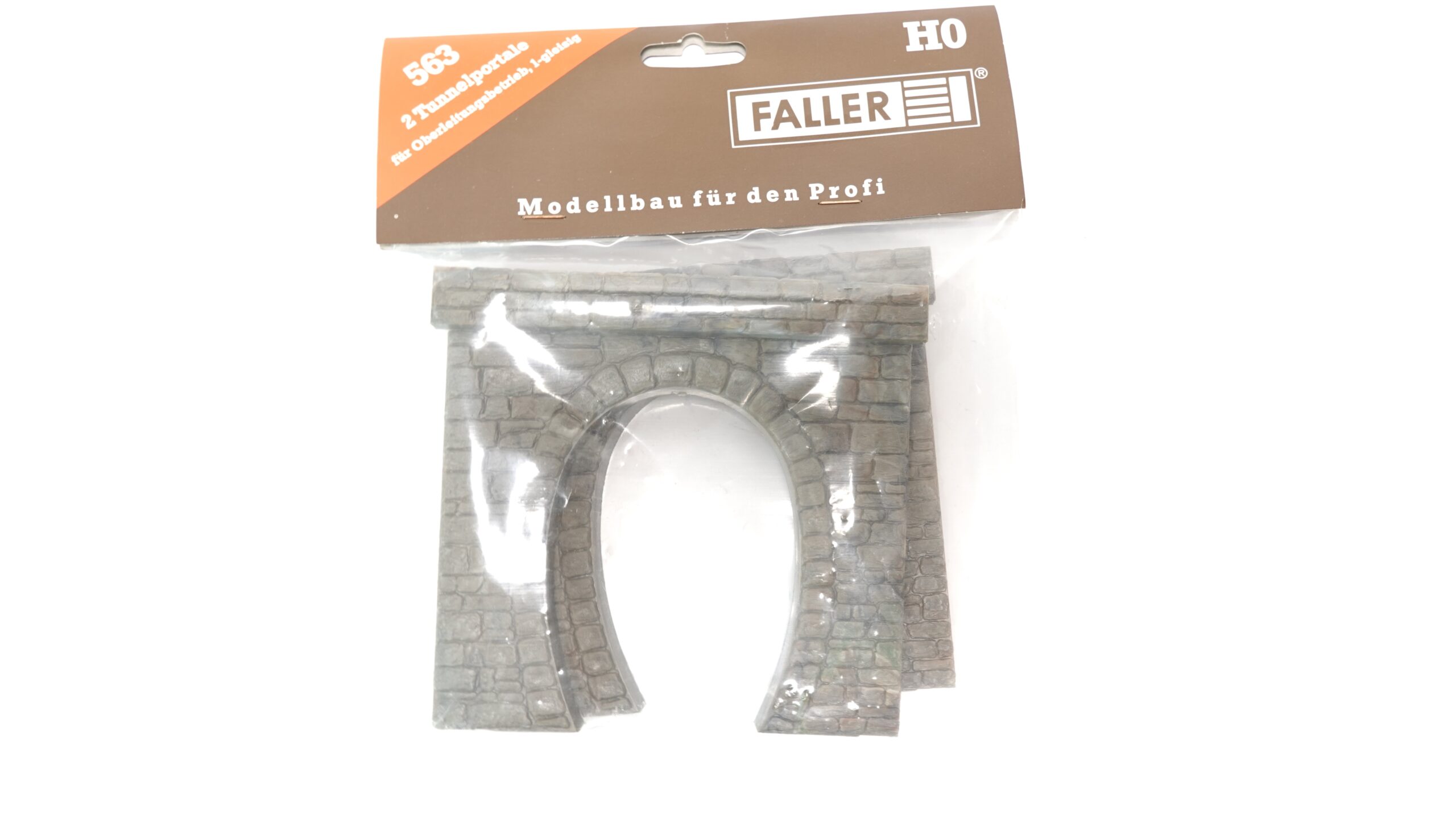 Faller 563 zwei Tunnelportale 1-gleisig 1 Faller 563 zwei Tunnelportale 1-gleisig