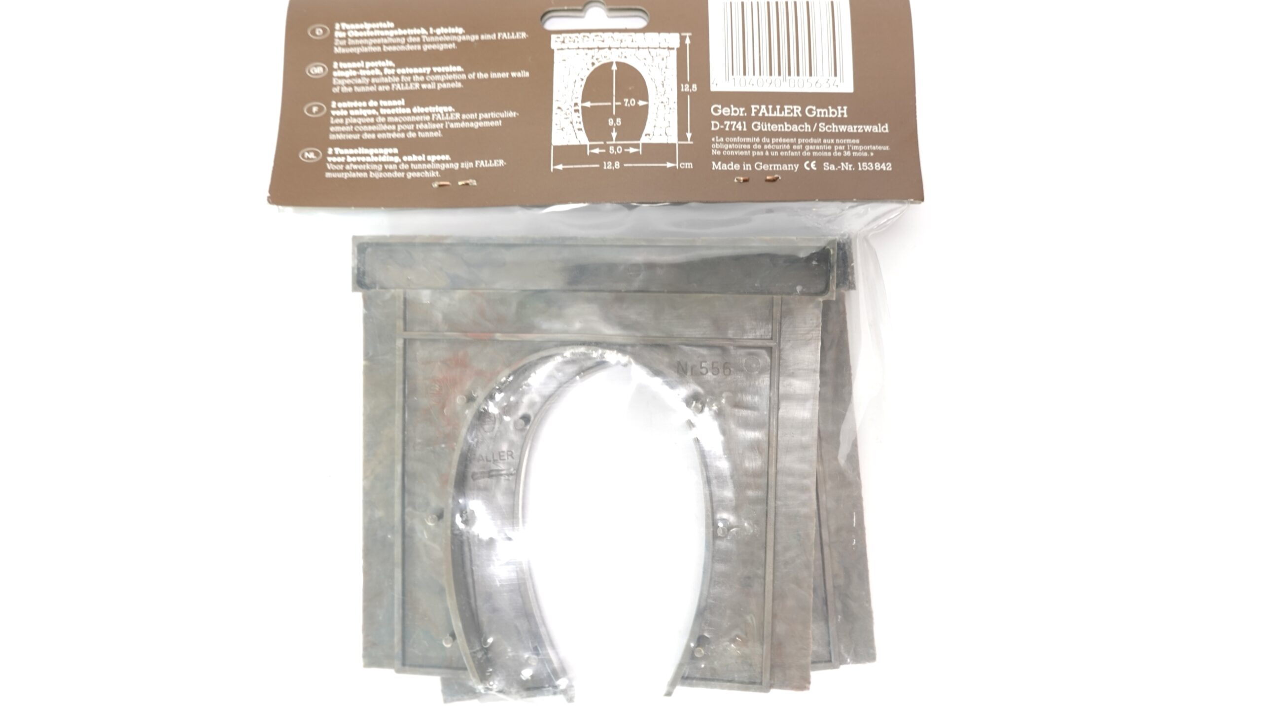 Faller 563 zwei Tunnelportale 1-gleisig 3 Faller 563 zwei Tunnelportale 1-gleisig – Bild 3