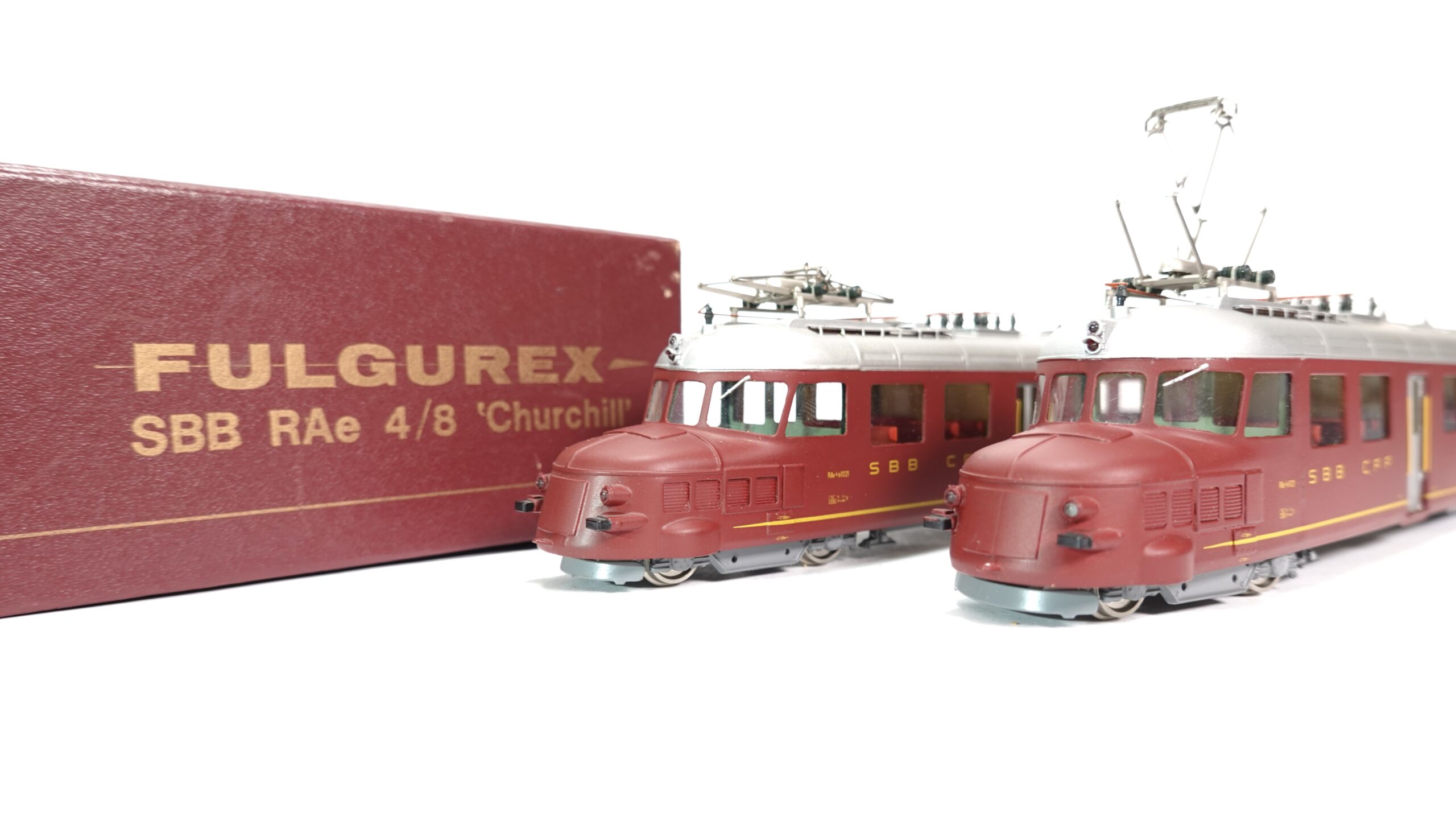 Fulgurex 1001 H0 SBB Rae 4/8 Churchill Pfeil rot | 1421 1 Fulgurex 1001 H0 SBB Rae 4/8 Churchill Pfeil rot | 1421