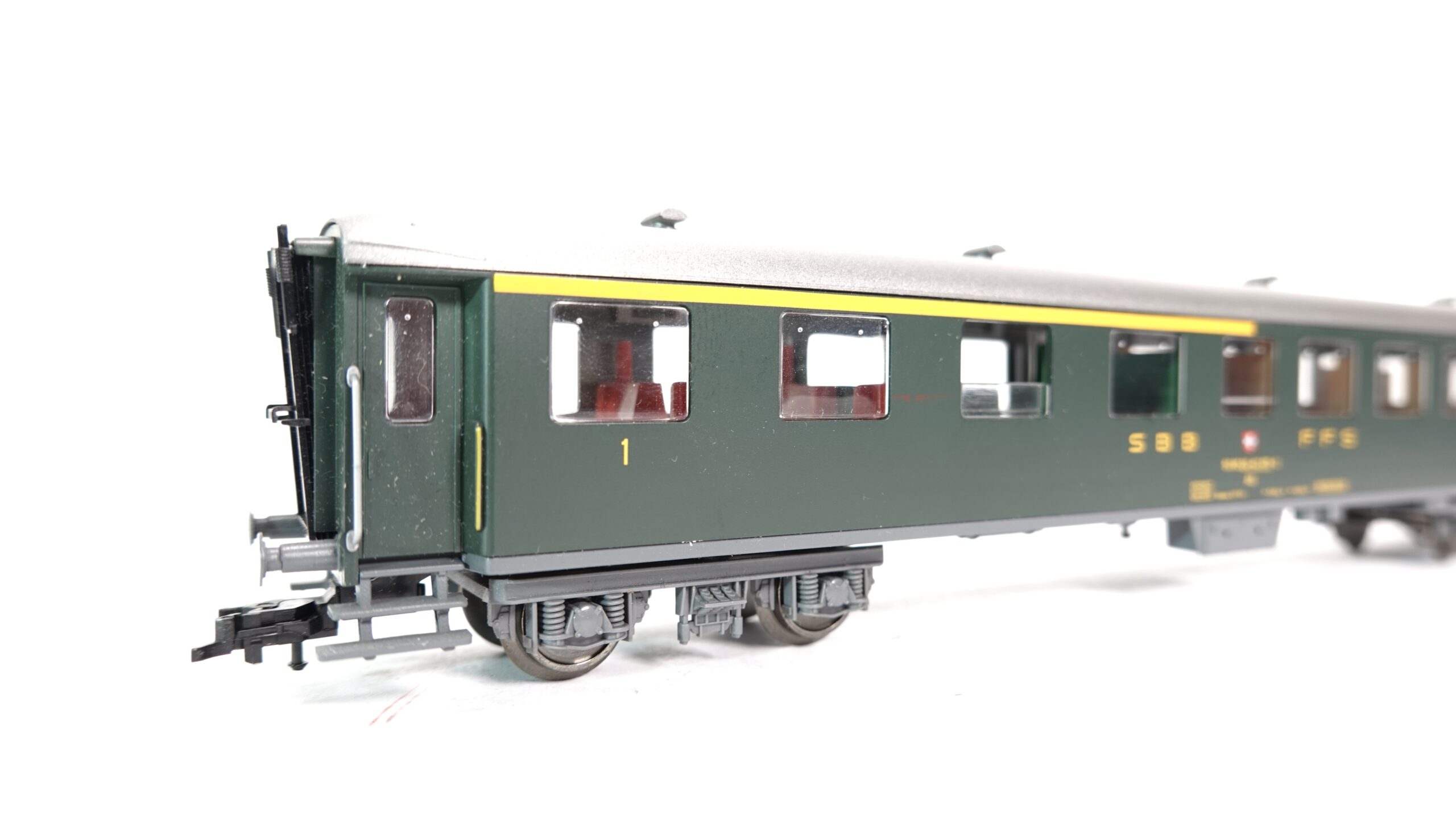 Fleischmann 5938 H0 SBB Personenwagen 1./2. Kl | 1503 6 Fleischmann 5938 H0 SBB Personenwagen 1./2. Kl | 1503 – Bild 6