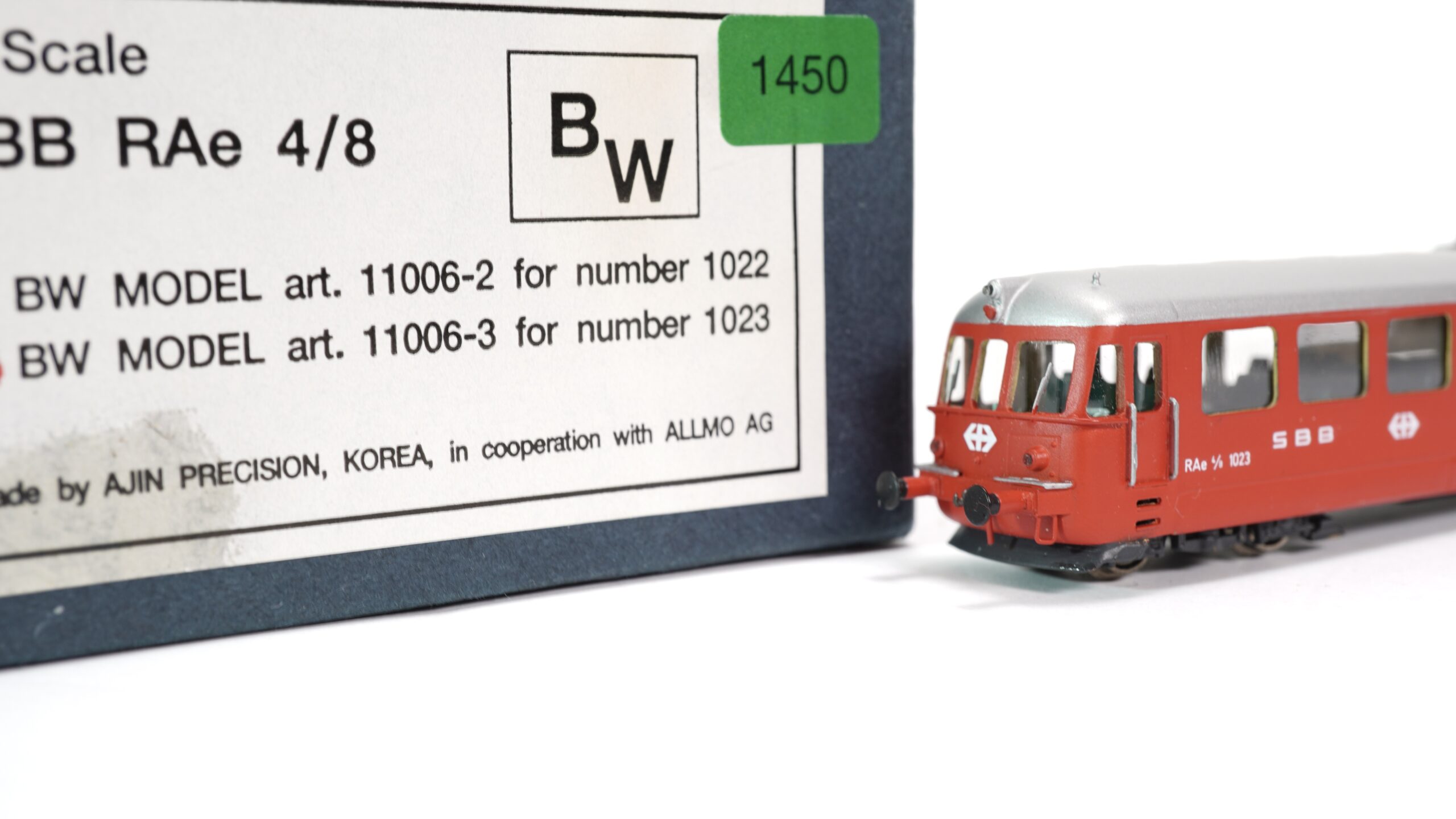 Bänninger 11006-3 N SBB RAe 4/8 Doppeltriebwagen | 1450 13 Bänninger 11006-3 N SBB RAe 4/8 Doppeltriebwagen | 1450 – Bild 13