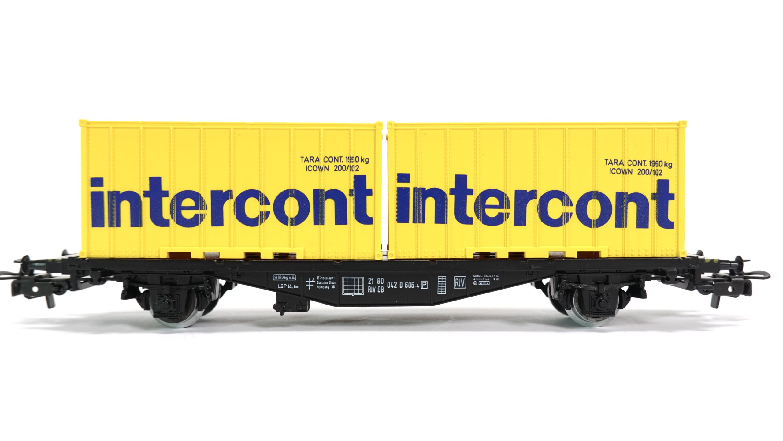 Märklin 4670 H0 DB Container Intercont | 1616 1 Märklin 4670 H0 DB Container Intercont | 1616