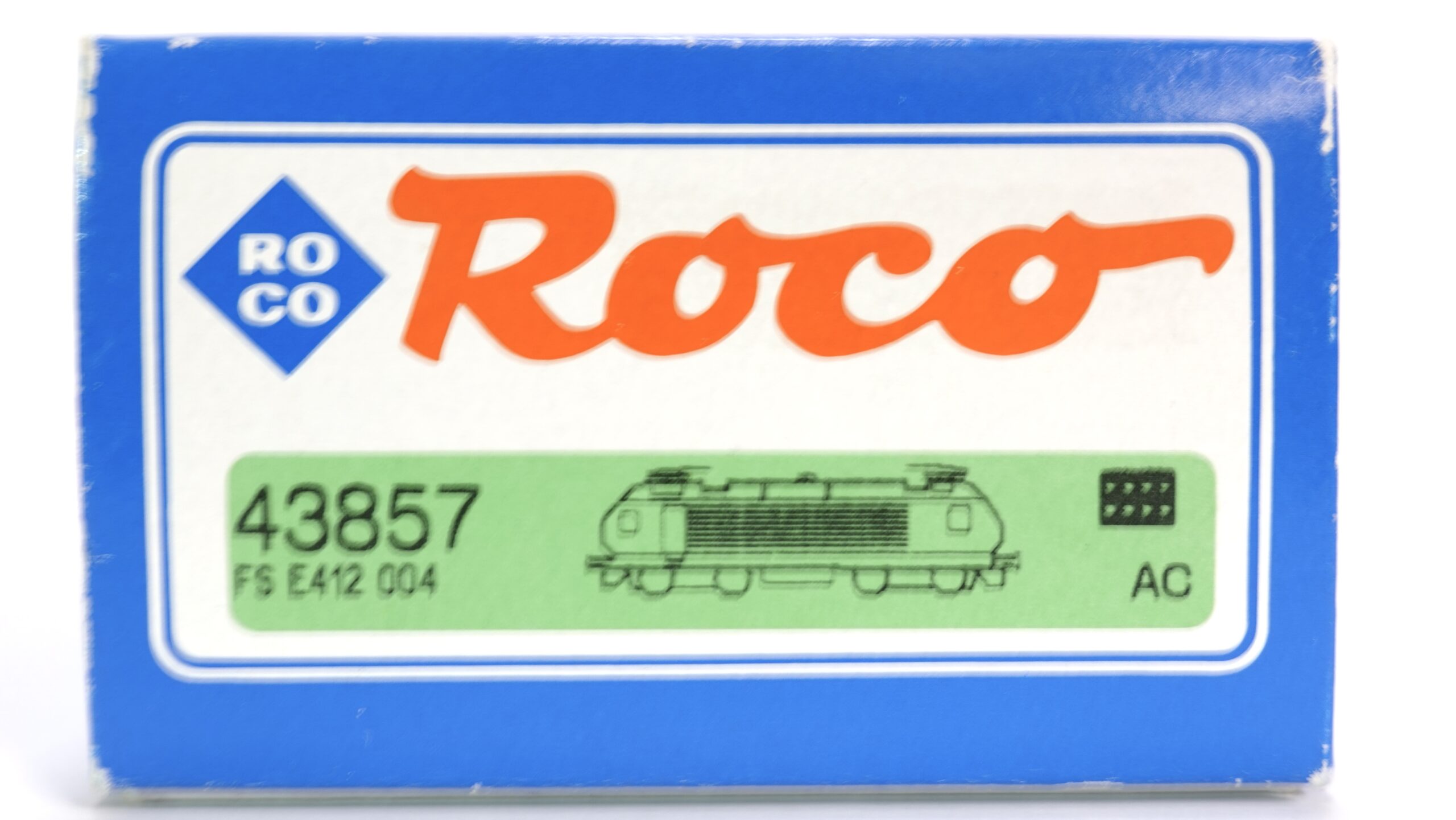 Roco 43857 H0 FS E412 004 Leerkarton 2 Roco 43857 H0 FS E412 004 Leerkarton – Bild 2