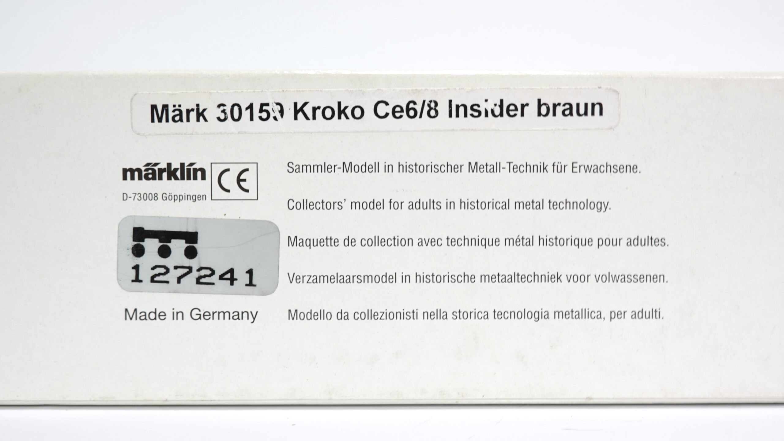 Märklin 30159 H0 SBB Ce 6/8 II Krokodil | 127241 16 Märklin 30159 H0 SBB Ce 6/8 II Krokodil | 127241 – Bild 16