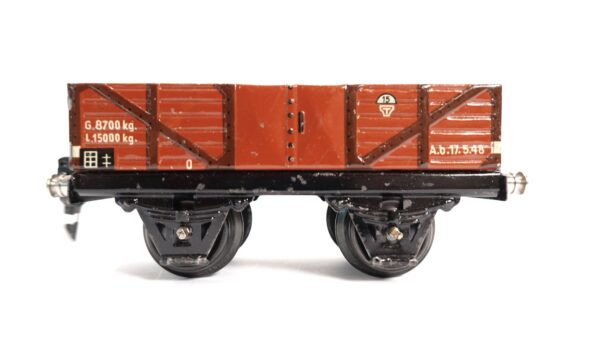 Märklin 1661 0 DRG Hochbordwagen braun