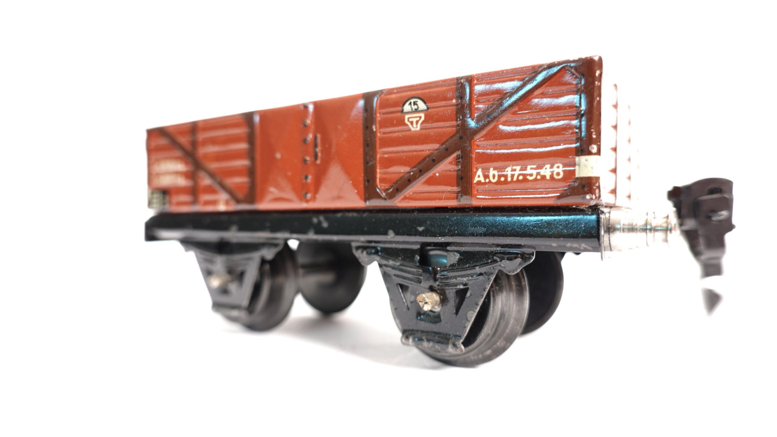 Märklin 1661 0 DRG Hochbordwagen braun 8 Märklin 1661 0 DRG Hochbordwagen braun – Bild 8