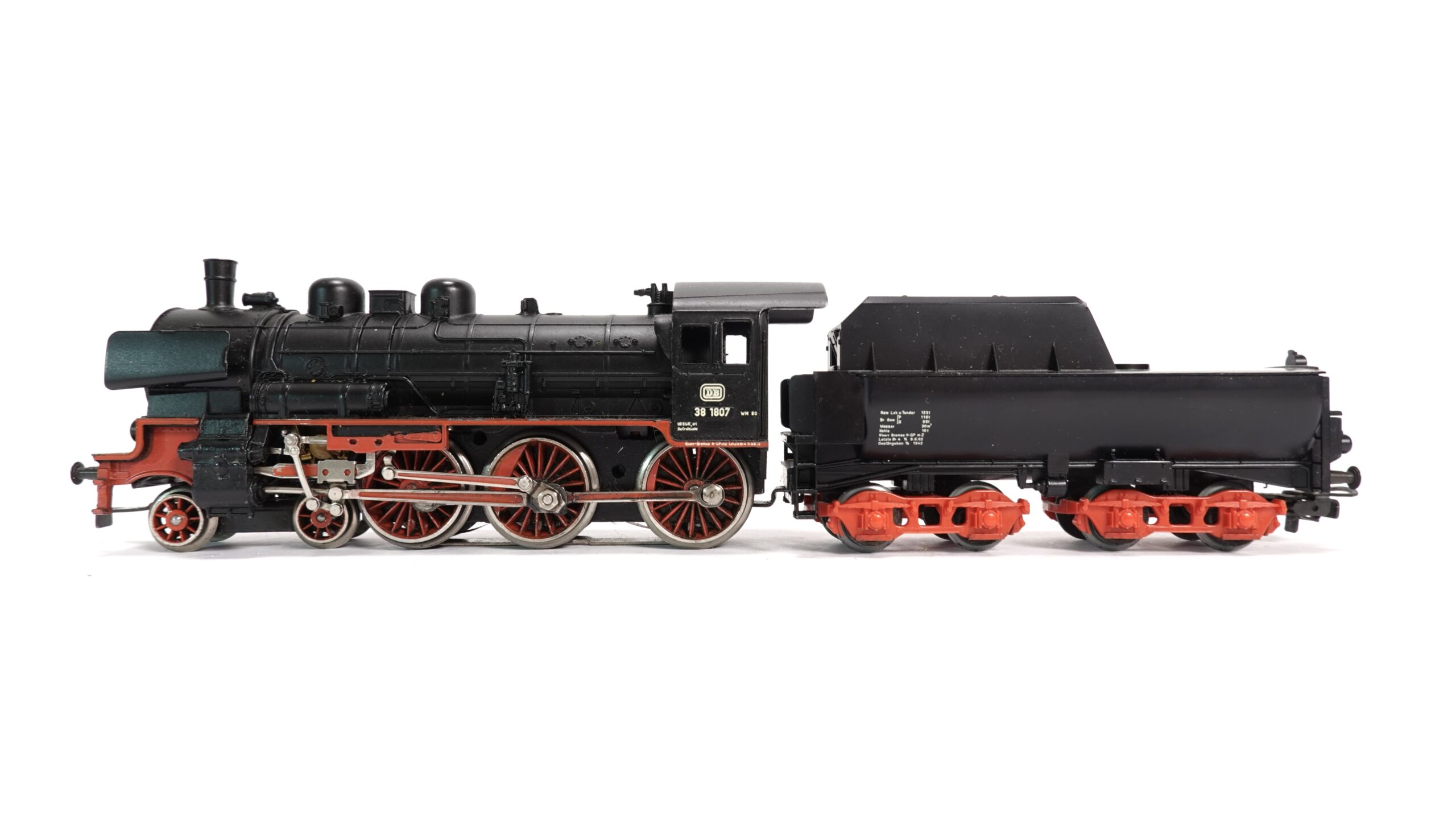 Märklin 3098 H0 DB Dampflok BR 38 | 1668 1 Märklin 3098 H0 DB Dampflok BR 38 | 1668