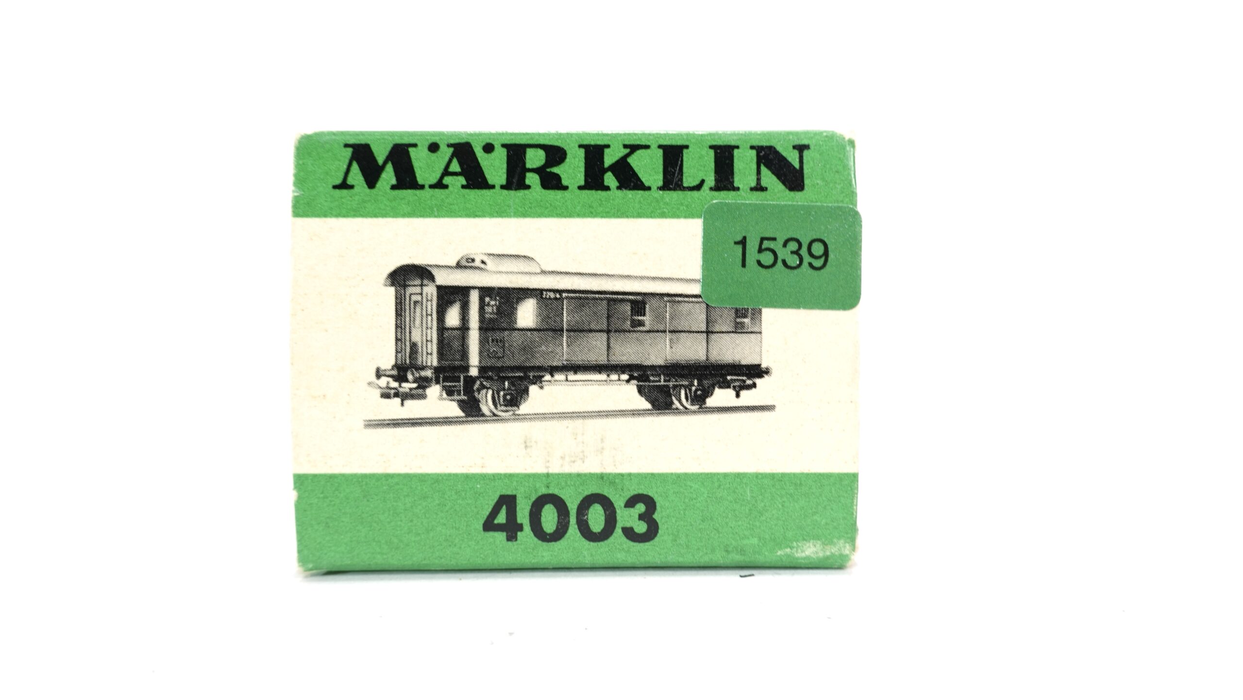 Märklin 4003 H0 DB Gepäckwagen Schlusslicht | 1539 9 Märklin 4003 H0 DB Gepäckwagen Schlusslicht | 1539 – Bild 9