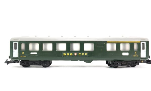 Wesa 210 13mm SBB Personenwagen 1./2 Kl | 1580
