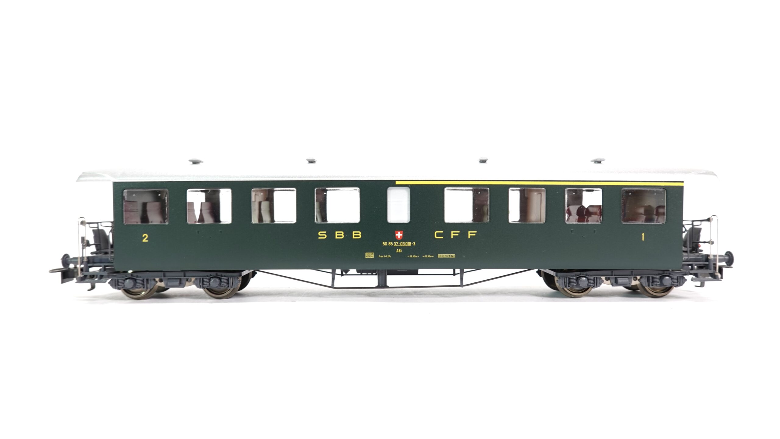 Roco 44730 H0 SBB Seetalbahnwagen 1./2. Kl | 1595 1 Roco 44730 H0 SBB Seetalbahnwagen 1./2. Kl | 1595