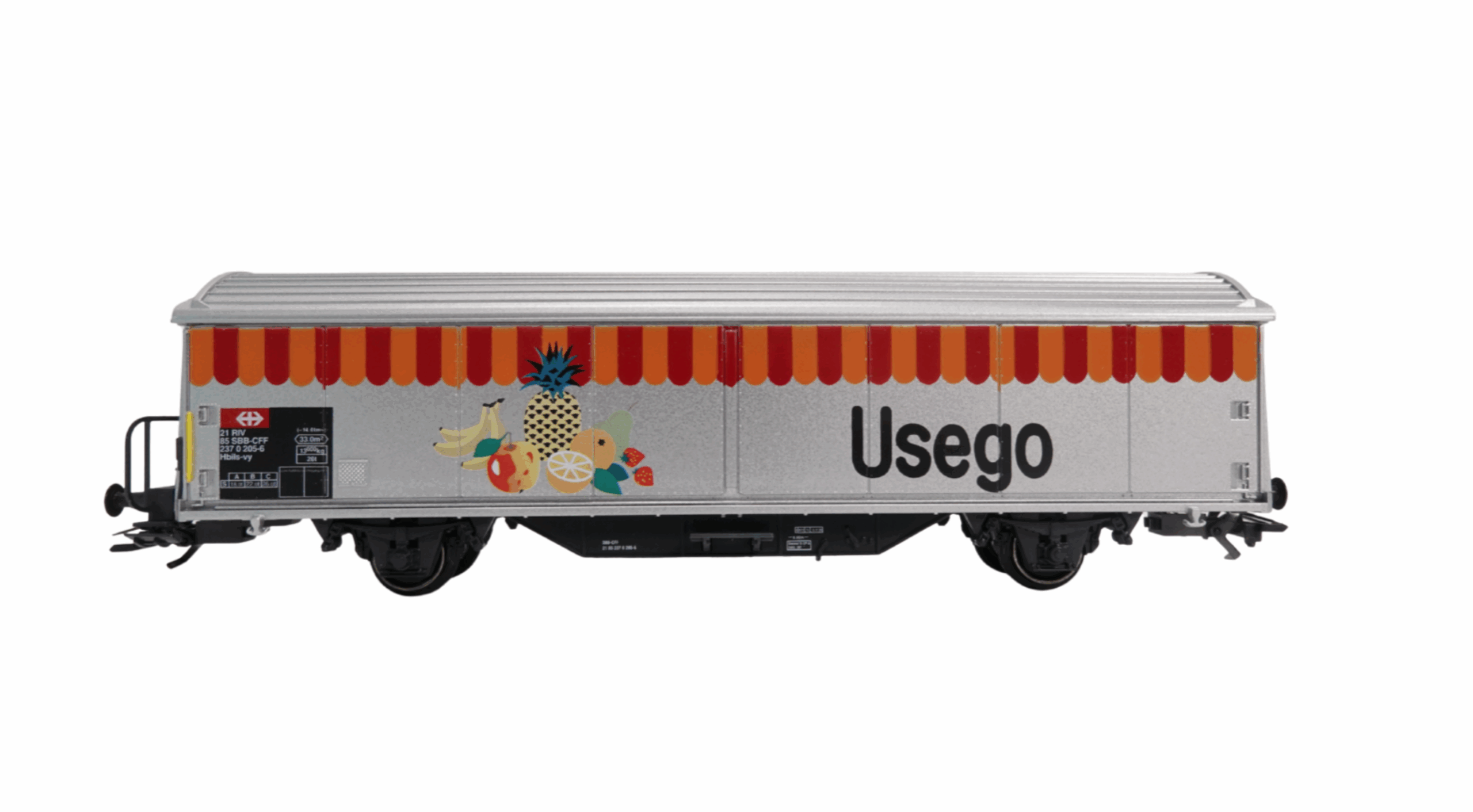 Märklin 4735.904 H0 SBB Güterwagen Hbis Usego 3 Märklin 4735.904 H0 SBB Güterwagen Hbis Usego – Bild 3