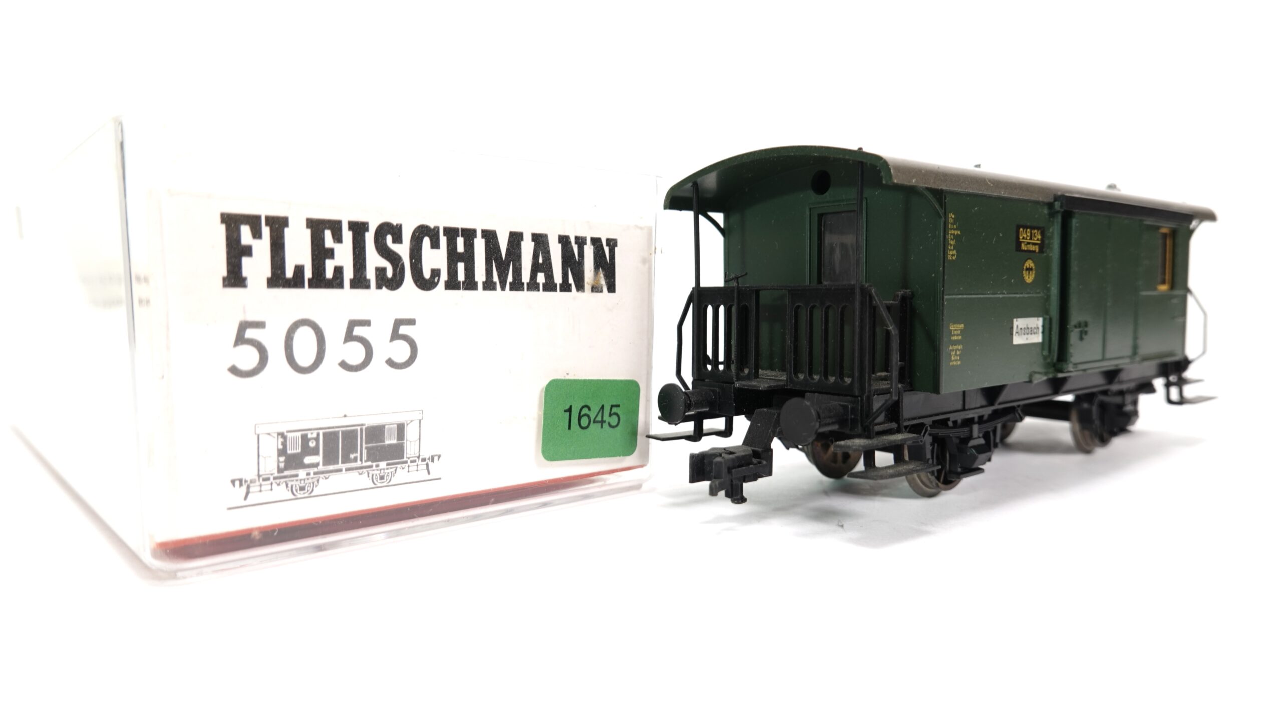 Fleischmann 5055 H0 DRG Gepäckwagen | 1645 2 Fleischmann 5055 H0 DRG Gepäckwagen | 1645 – Bild 2
