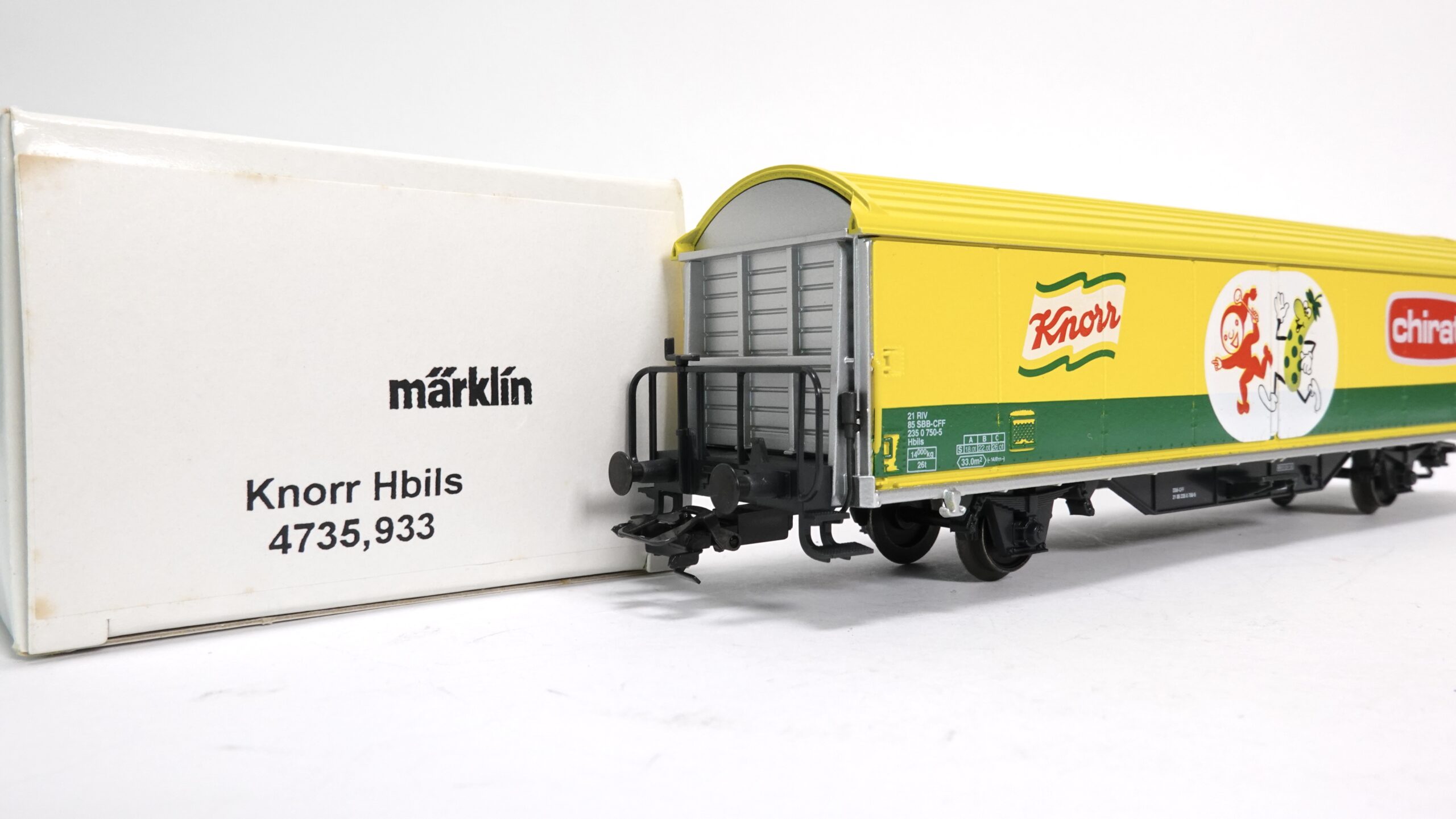 Märklin 4735,933 H0 SBB Güterwagen Hbis Knorr 2 Märklin 4735,933 H0 SBB Güterwagen Hbis Knorr – Bild 2