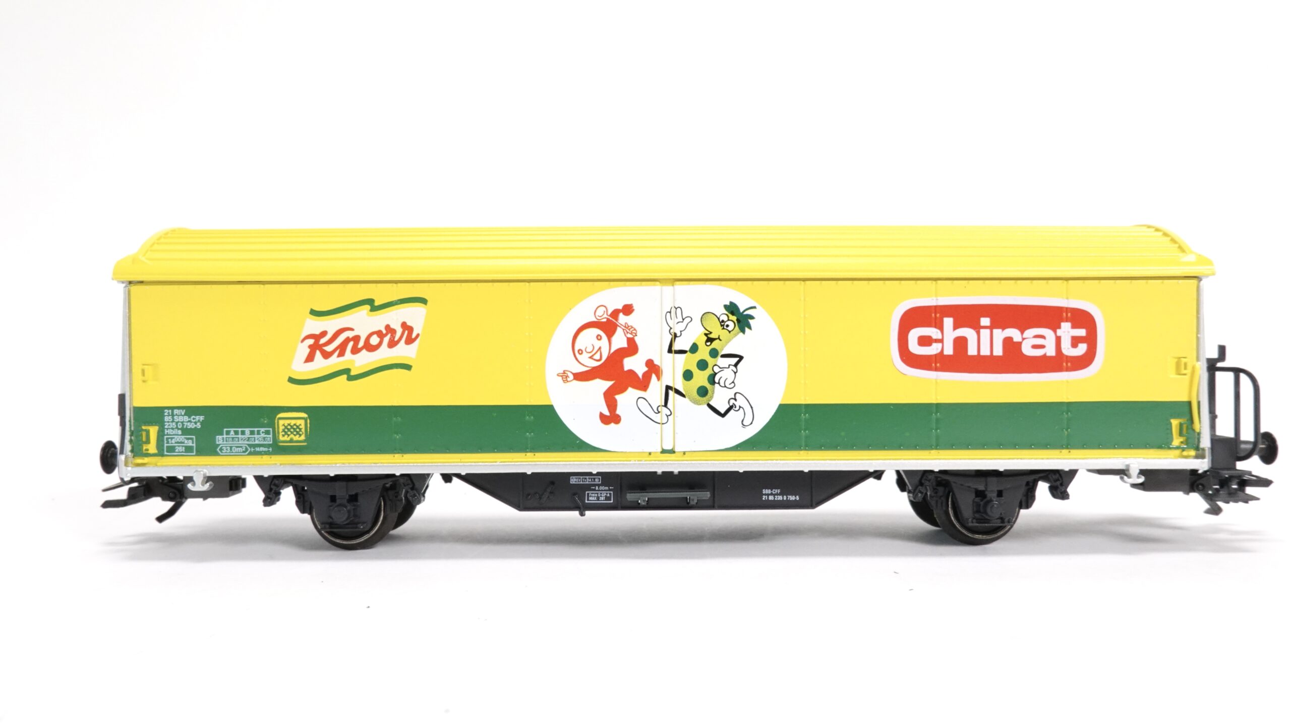 Märklin 4735,933 H0 SBB Güterwagen Hbis Knorr 4 Märklin 4735,933 H0 SBB Güterwagen Hbis Knorr – Bild 4