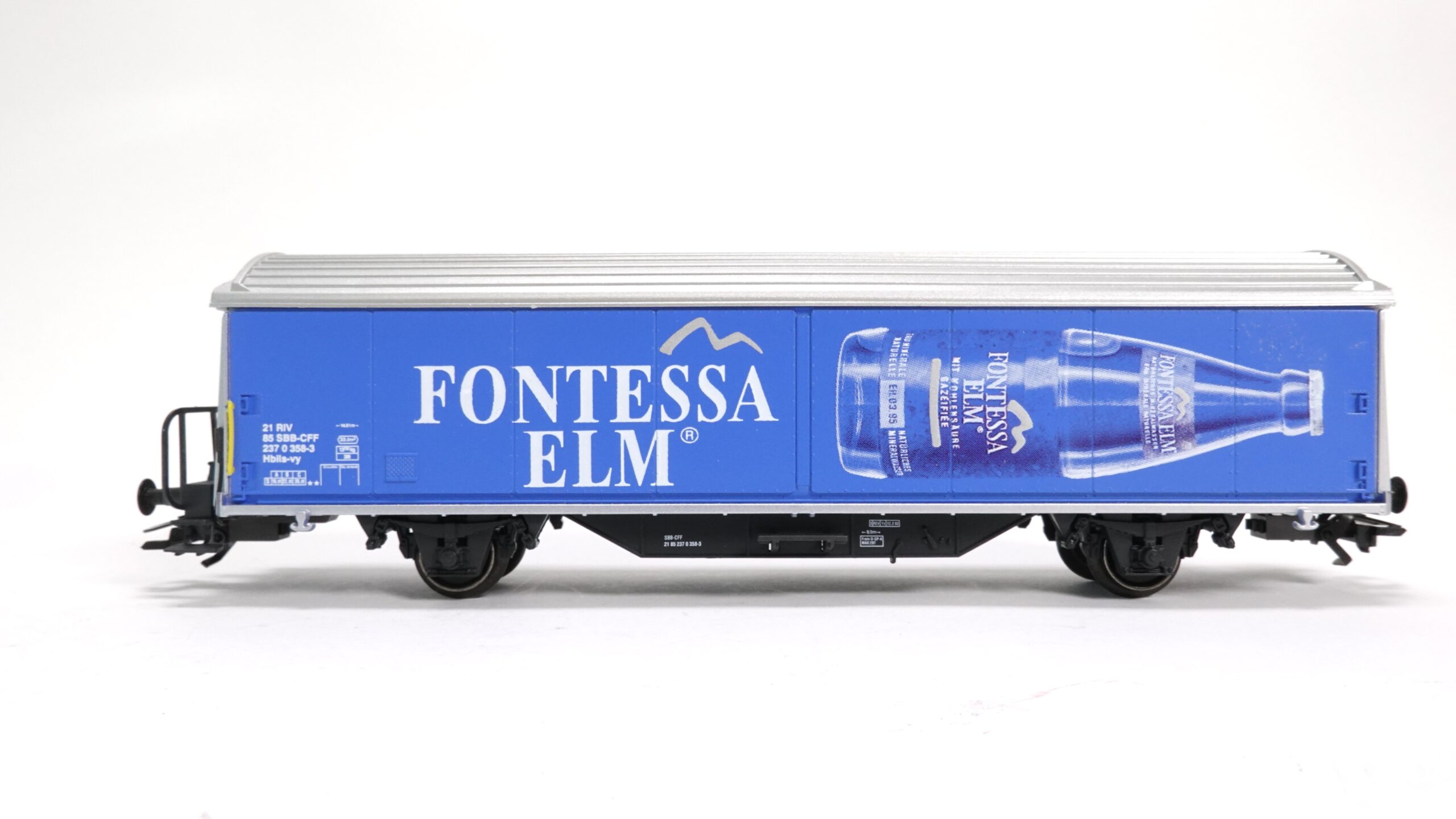 Märklin 84735.18 H0 SBB Güterwagen Hbis Fontessa Elm 1 Märklin 84735.18 H0 SBB Güterwagen Hbis Fontessa Elm