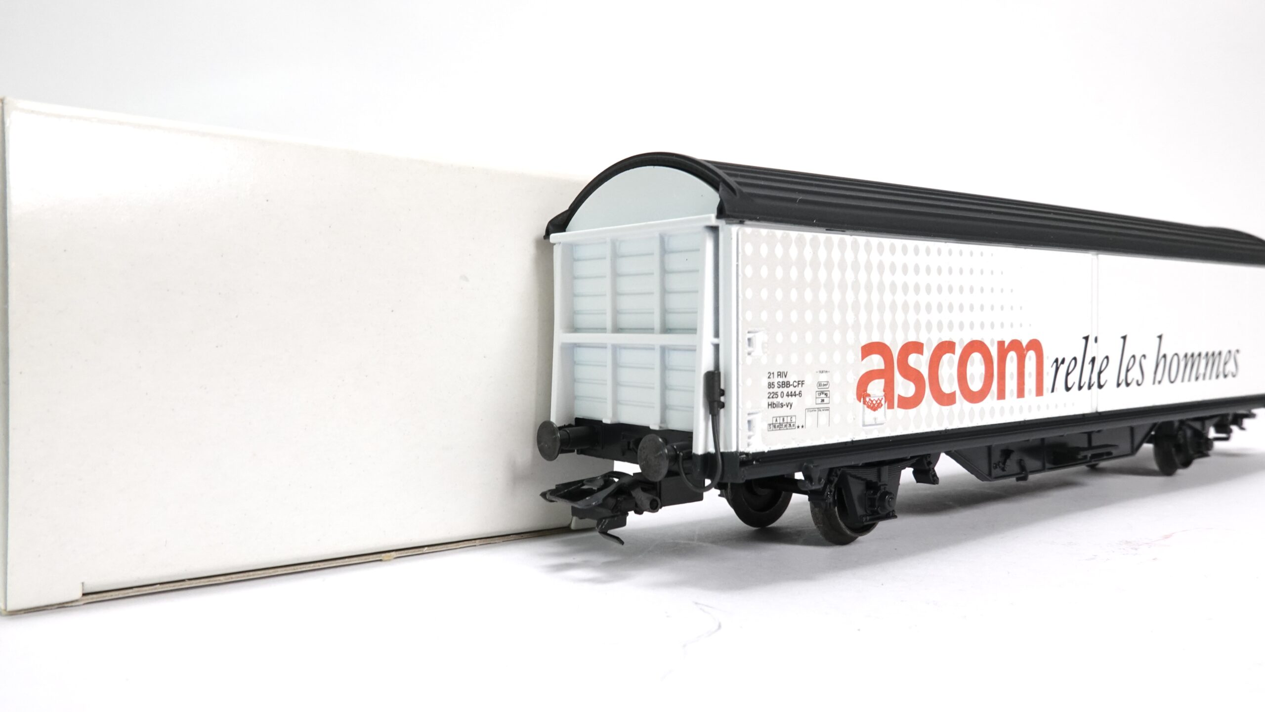 Märklin 4735.901 H0 SBB Güterwagen Hbis Ascom 2 Märklin 4735.901 H0 SBB Güterwagen Hbis Ascom – Bild 2
