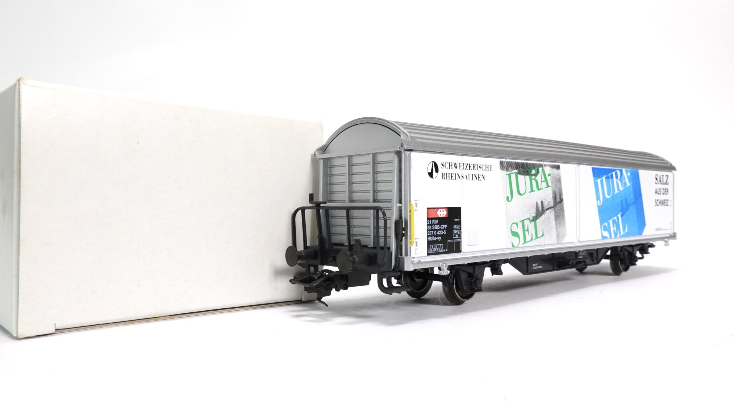 Märklin 84735.15 H0 SBB Güterwagen Hbis Jura Salz 3 Märklin 84735.15 H0 SBB Güterwagen Hbis Jura Salz – Bild 3