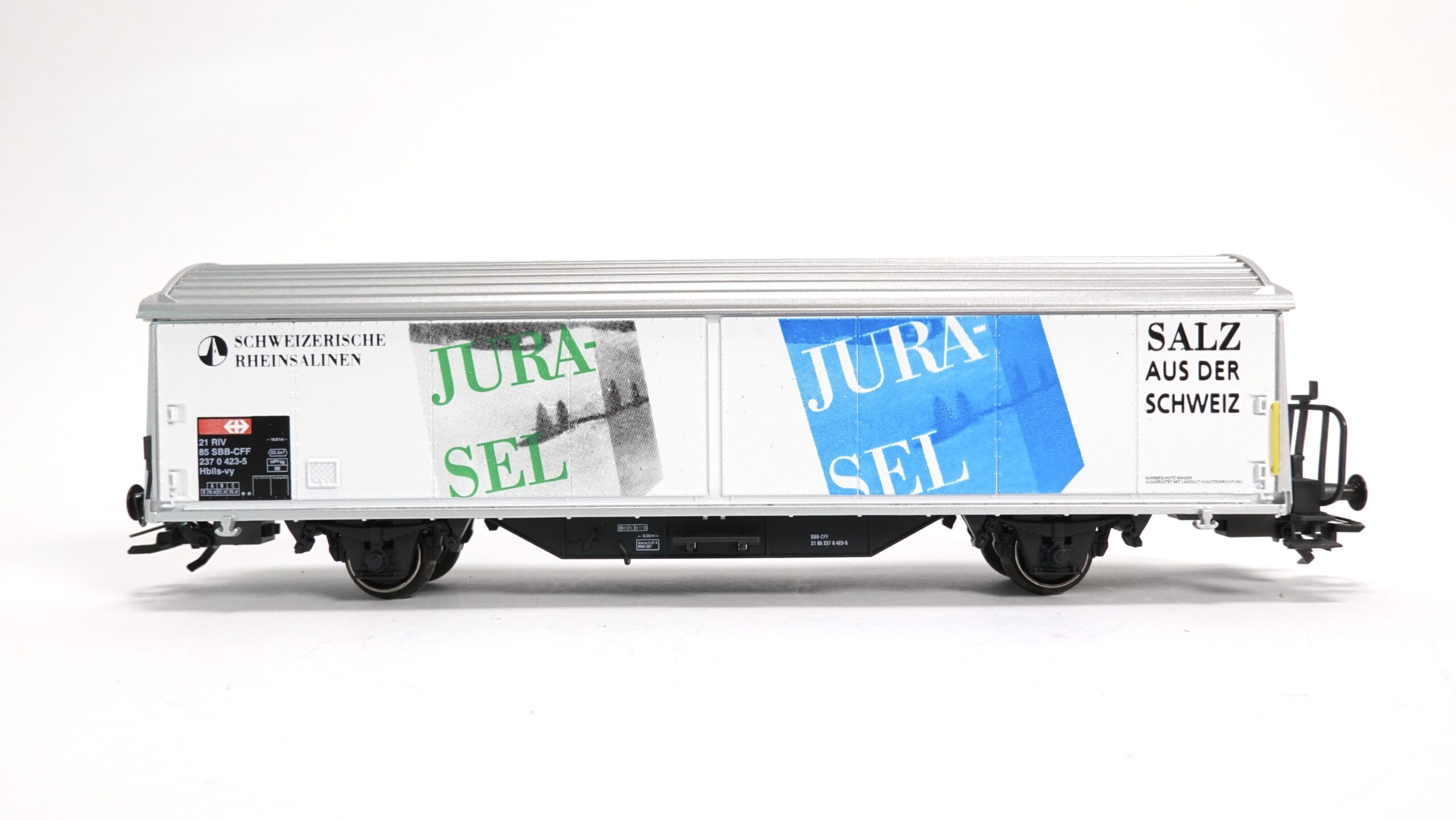 Märklin 84735.15 H0 SBB Güterwagen Hbis Jura Salz 5 Märklin 84735.15 H0 SBB Güterwagen Hbis Jura Salz – Bild 5